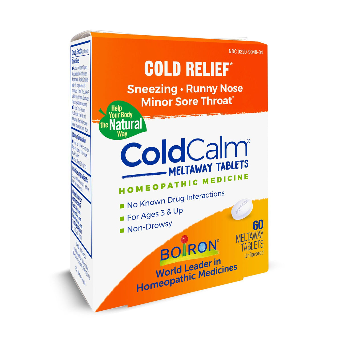 Boiron ColdCalm Homeopathic Medicine For Cold Relief 60 Tablet