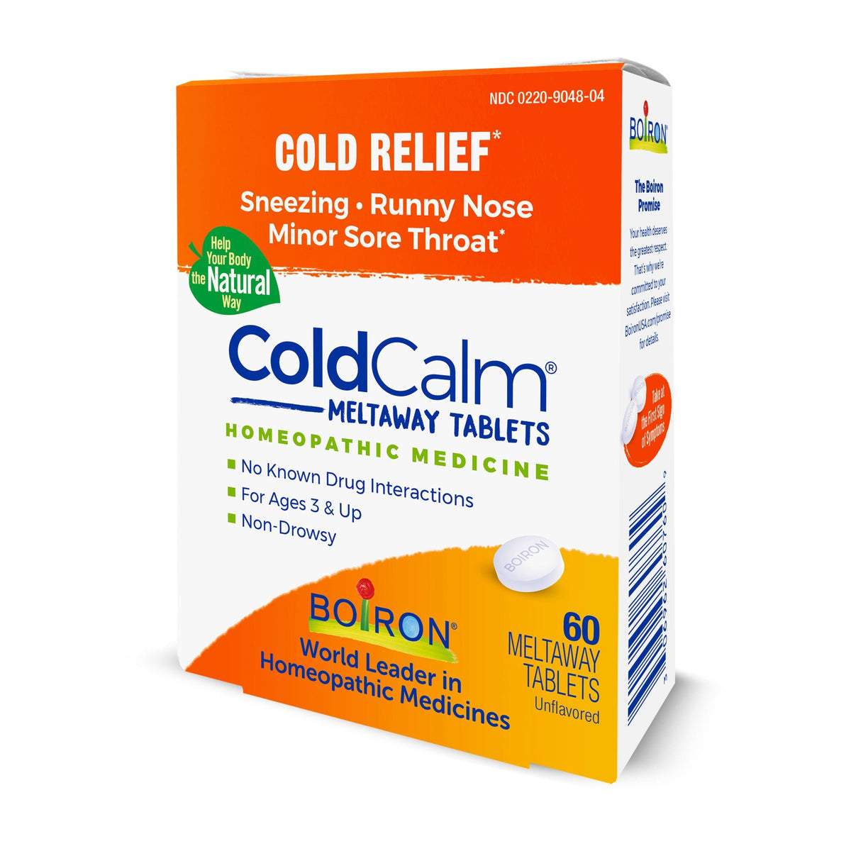 Boiron ColdCalm Homeopathic Medicine For Cold Relief 60 Tablet
