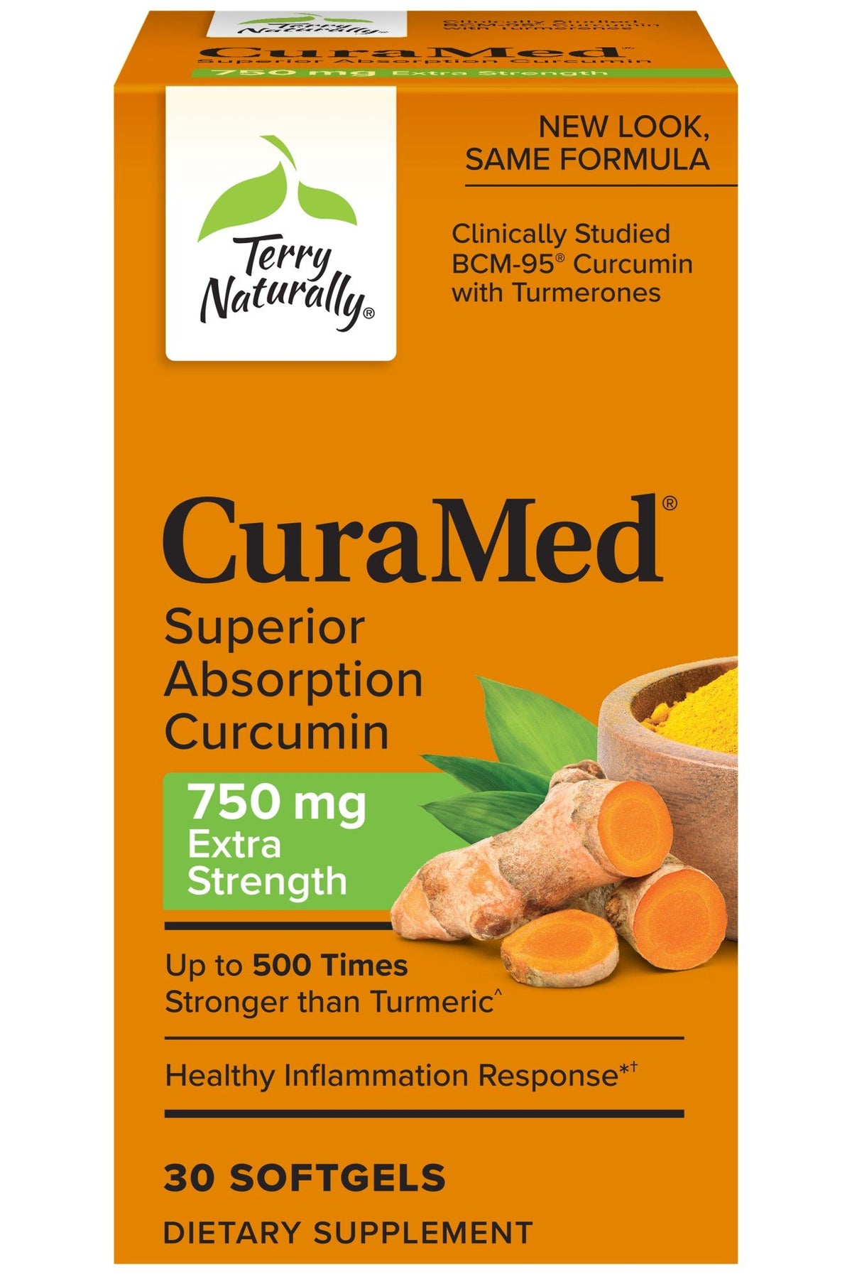 EuroPharma (Terry Naturally) CuraMed 750mg 30 Softgel