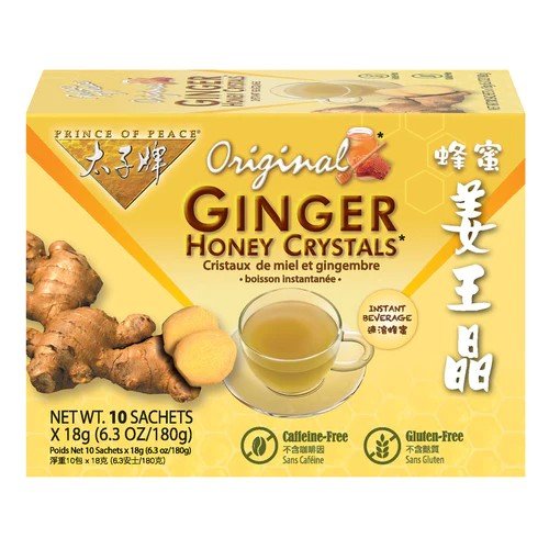 Prince Of Peace Ginger Honey Crystals 10 Bag