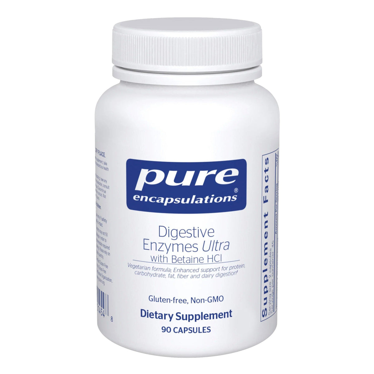 Pure Encapsulations Digestive Enzymes Ultra with Betaine HCl 90 Capsule