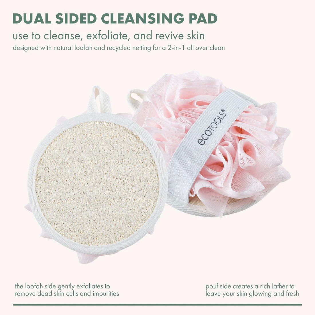 EcoTools Dual Cleansing Pad 1 Pack