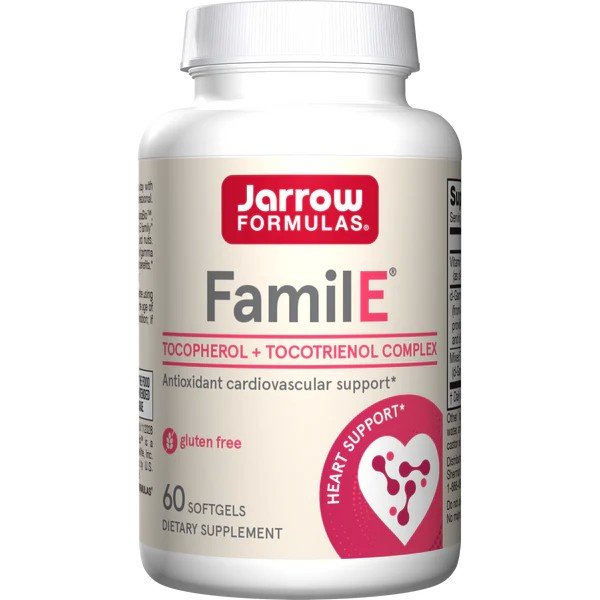 Jarrow Formulas Famil E 60 Softgel