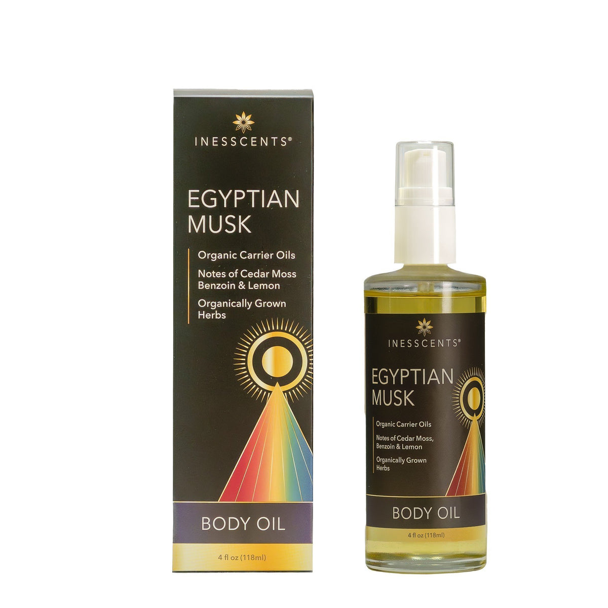 Inesscents Aromatic Botanicals Egyptian Musk Body Oil 4 fl oz Oil