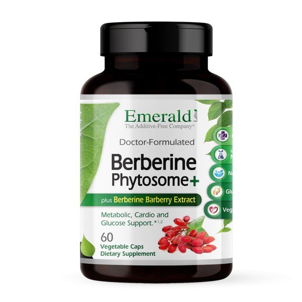 Emerald Labs Berberine Phytosome+ 60 Vegetarian Capsule