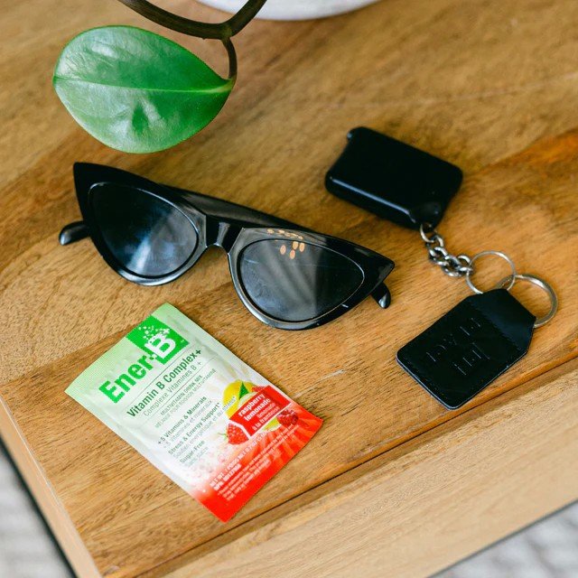 Ener-Life Ener-B+-Vitamin B Complex Drink Mix-Orange-30 Count 5.75 oz(163 g) Powder