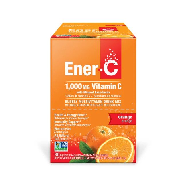 Ener-Life Ener-C 1000 mg Vitamin C Orange 30 ct Packet
