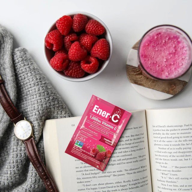 Ener-Life Ener-C 1000 mg Vitamin C Raspberry 30 ct Packet