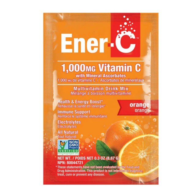 Ener-Life Ener-C 1000 mg Vitamin C Orange 30 ct Packet