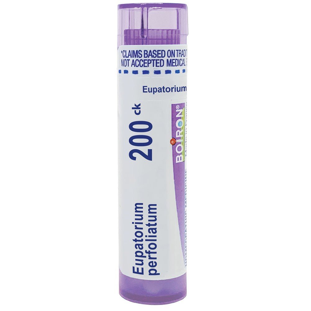 Boiron Eupatorium Perfoliatum 200CK Homeopathic Single Medicine For Pain 80 Pellet