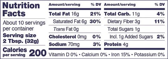 Finally! Classic-Nut Free Spread with Chickpeas 11 oz Spread