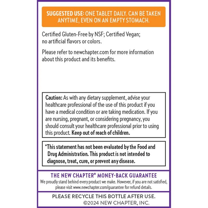 New Chapter Fermented Activated C Complex 30 Tablet