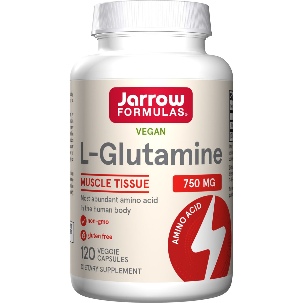 Jarrow Formulas L-Glutamine 750mg 120 Capsule