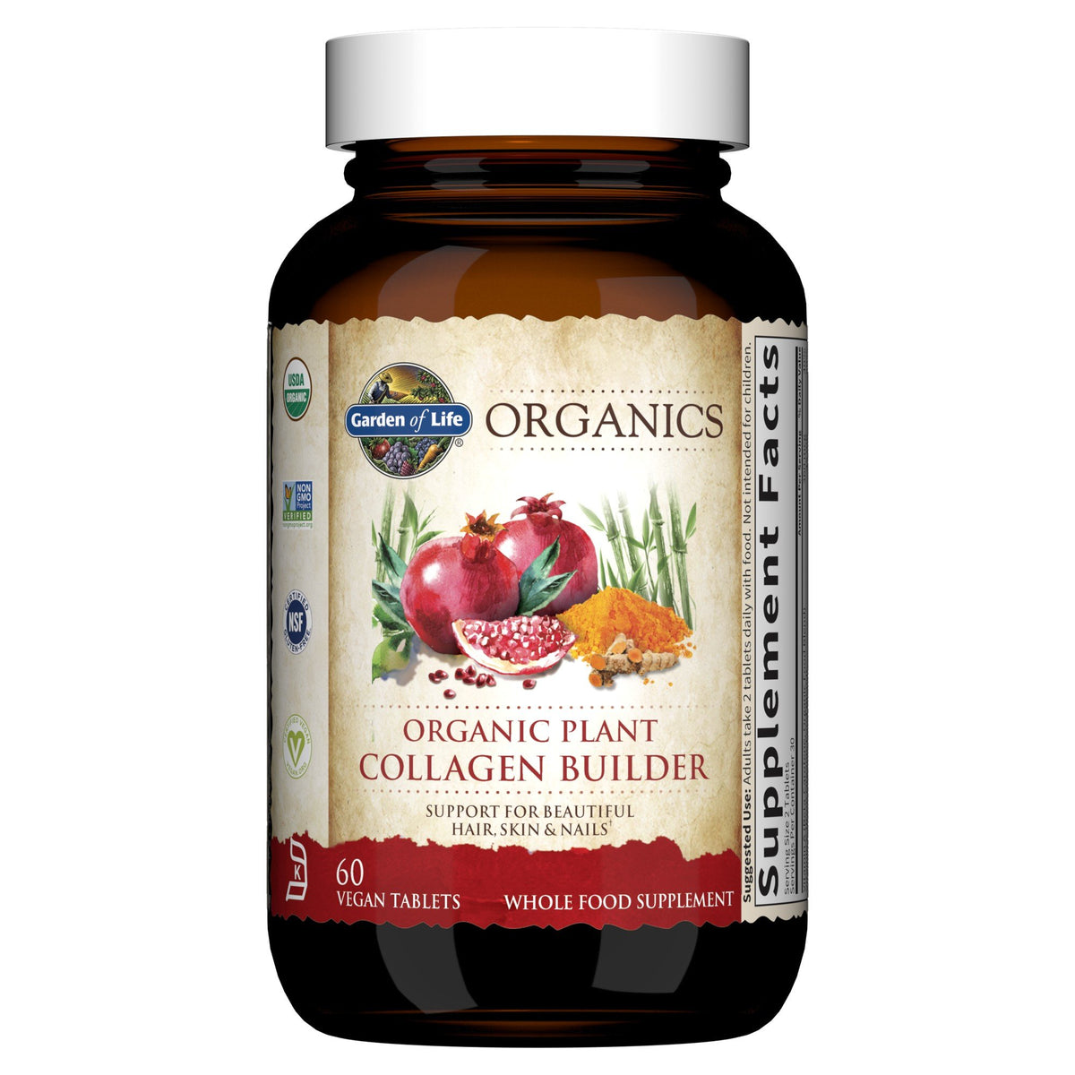 Garden of Life Garden of Life Organics Plant Collagen Builder 60 Tablet