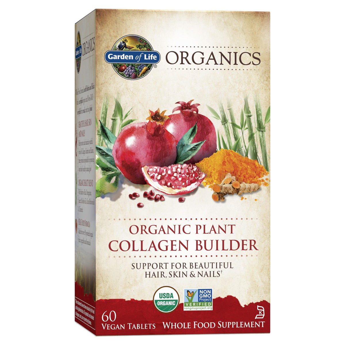 Garden of Life Garden of Life Organics Plant Collagen Builder 60 Tablet