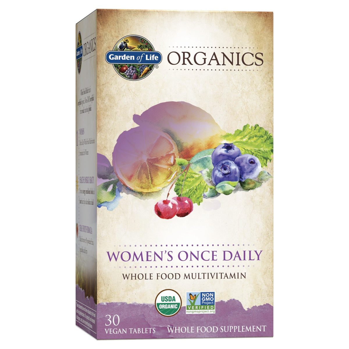 Garden of Life Garden of Life Organics Women&#39;s Once Daily Multi 30 Tablet