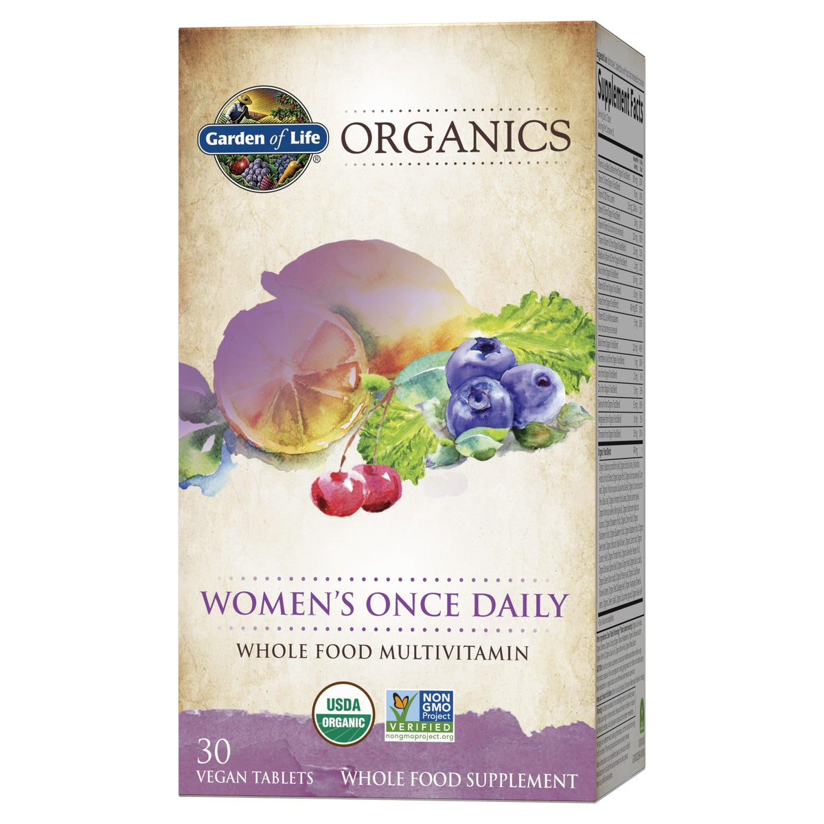 Garden of Life Garden of Life Organics Women&#39;s Once Daily Multi 30 Tablet