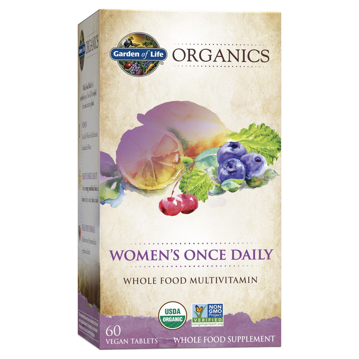 Garden of Life Garden of Life Organics Women&#39;s Once Daily Multi 60 Tablet