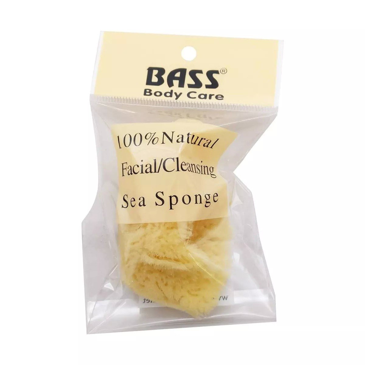 Bass Brushes Natural Cosmetic Sea Sponge 1 Sponge
