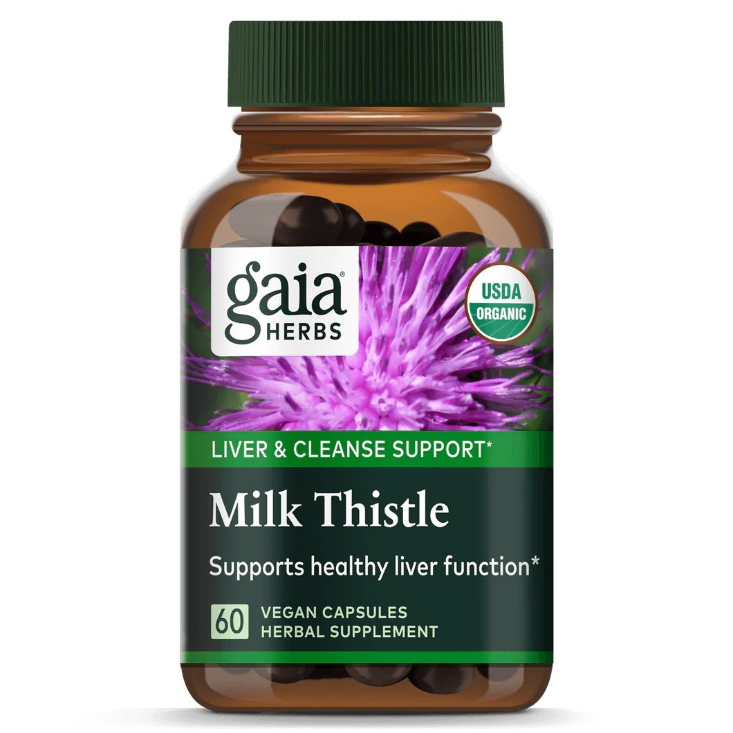 Gaia Herbs Milk Thistle 60 Vegan Capsules