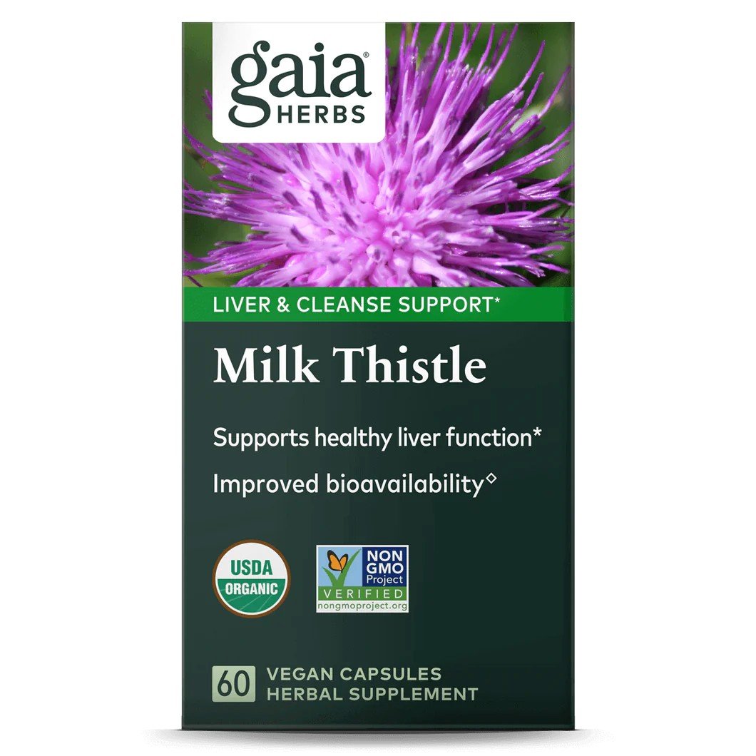 Gaia Herbs Milk Thistle 60 Vegan Capsules