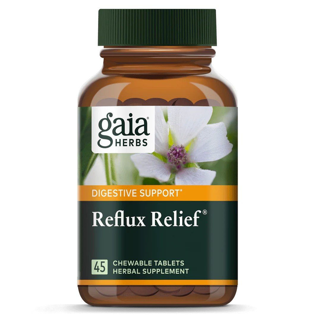 Gaia Herbs Reflux Relief 45 Tablet