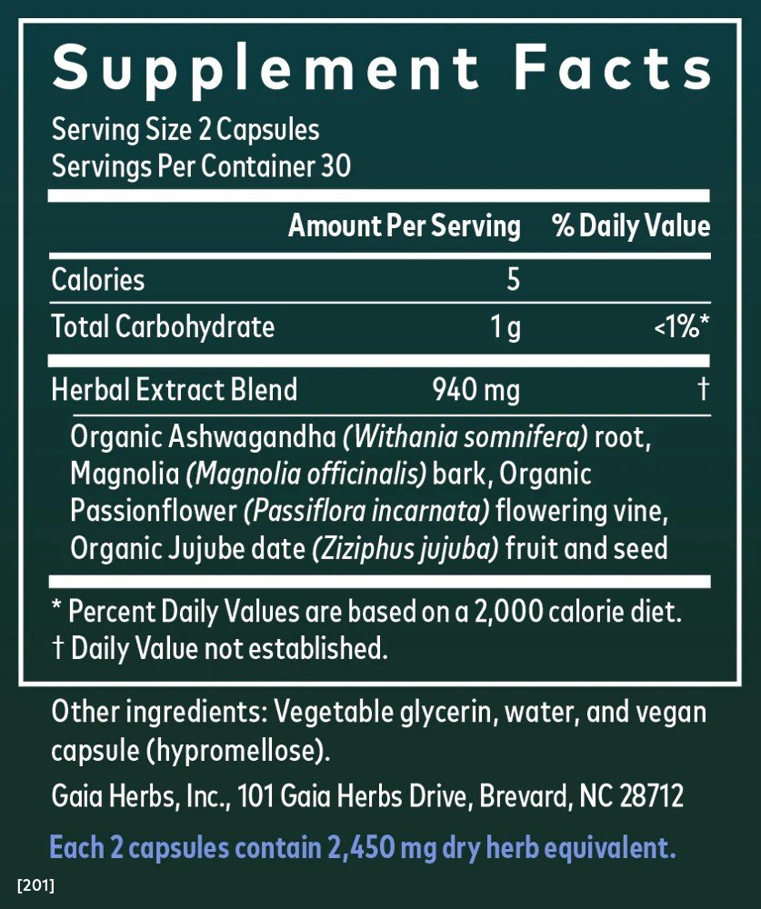 Gaia Herbs SleepThru 60 Capsule