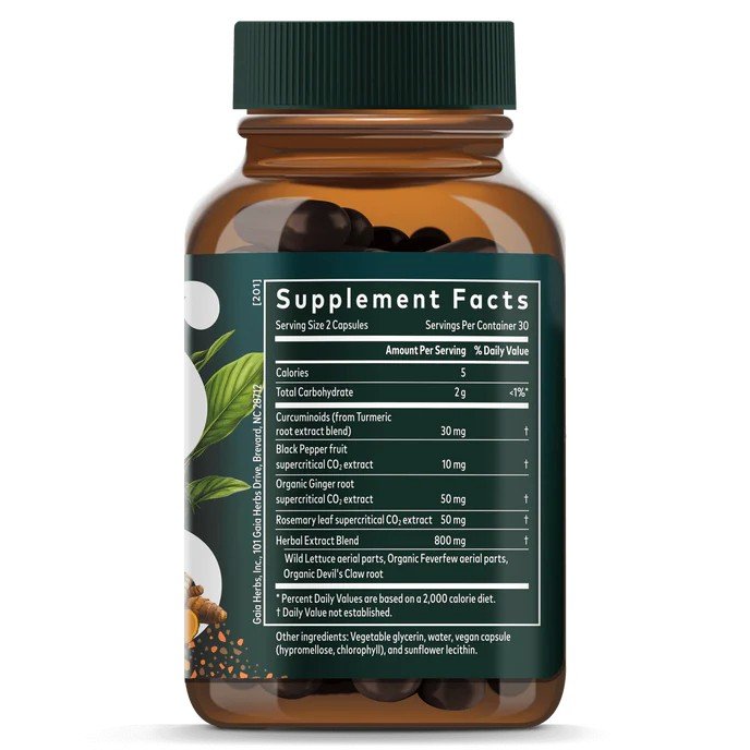 Gaia Herbs Turmeric Supreme Ache 60 Capsule