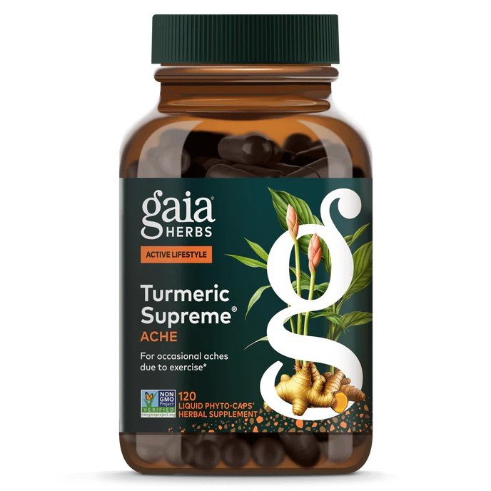 Gaia Herbs Turmeric Supreme Ache 60 Capsule
