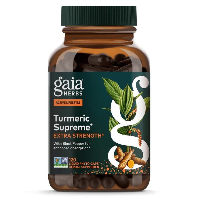 Gaia Herbs Turmeric Supreme Extra Strength 120 VegCap