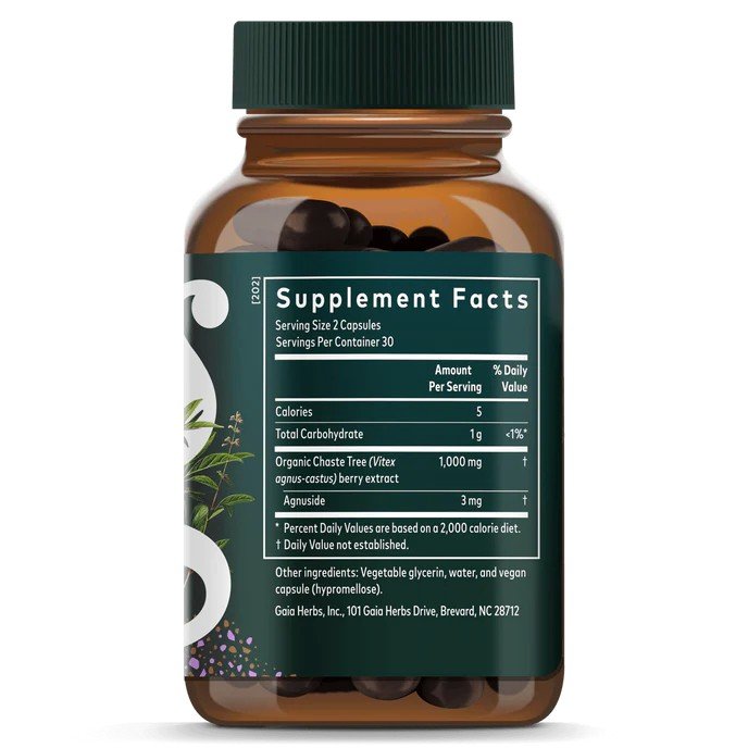 Gaia Herbs Vitex Berry 60 VegCap