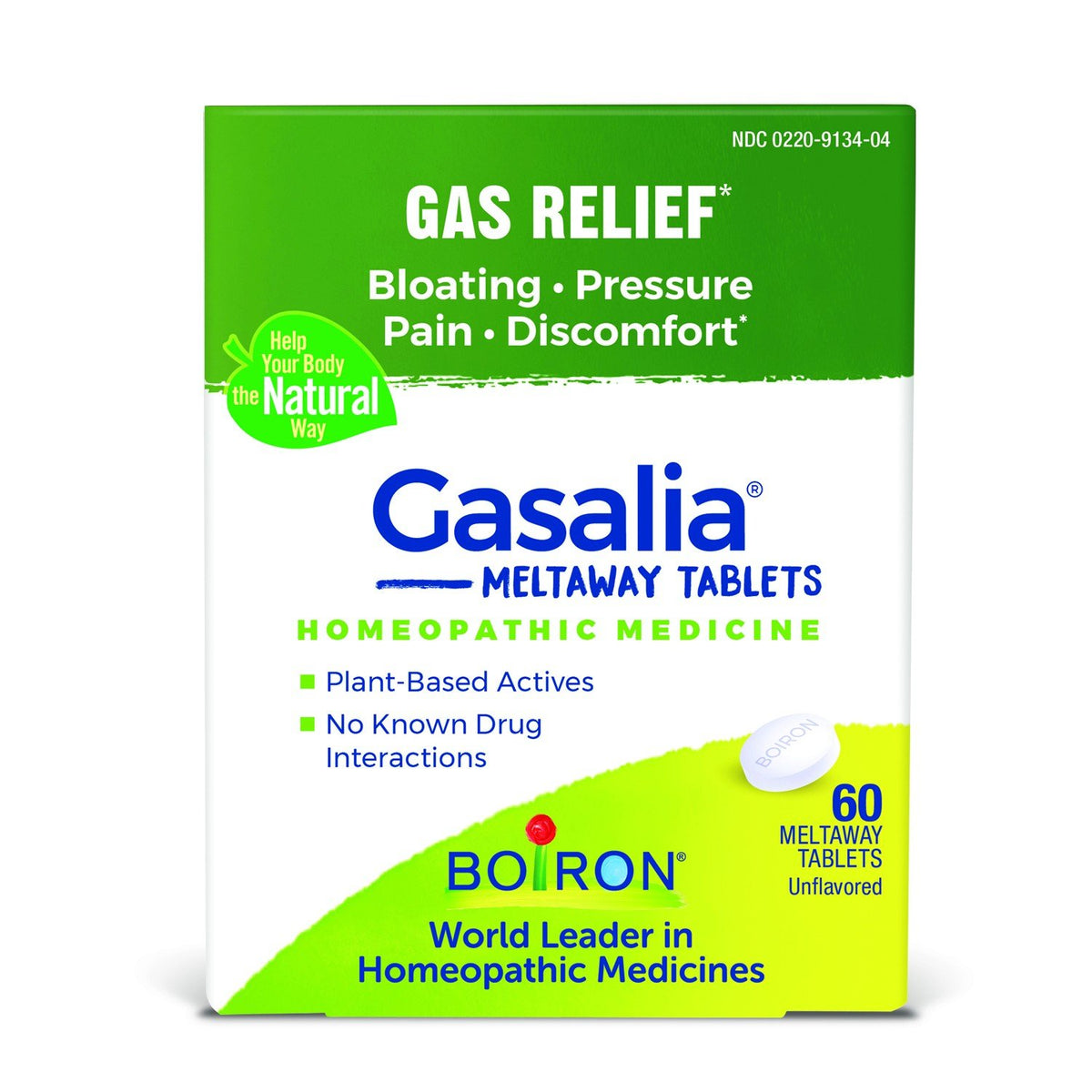 Boiron Gasalia Homeopathic Medicine For Gas Relief 60 Tablet