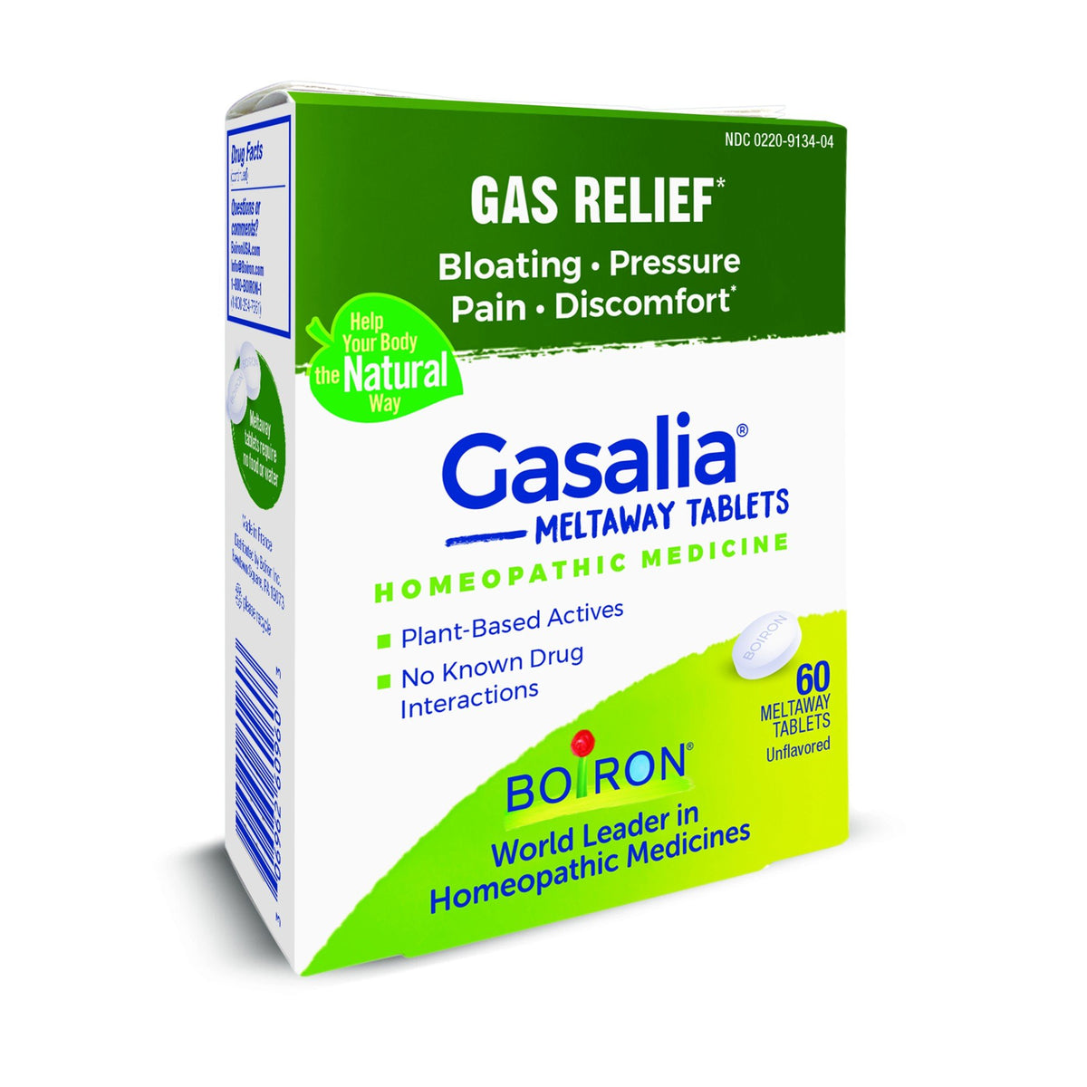 Boiron Gasalia Homeopathic Medicine For Gas Relief 60 Tablet