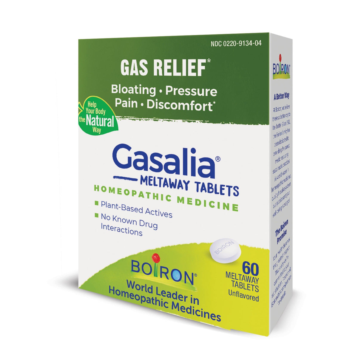 Boiron Gasalia Homeopathic Medicine For Gas Relief 60 Tablet