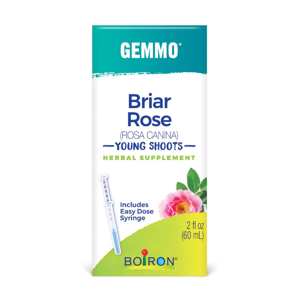 Boiron Briar Rose, Young Shoots Herbal Supplement 2 fl oz(60 ml) Liquid