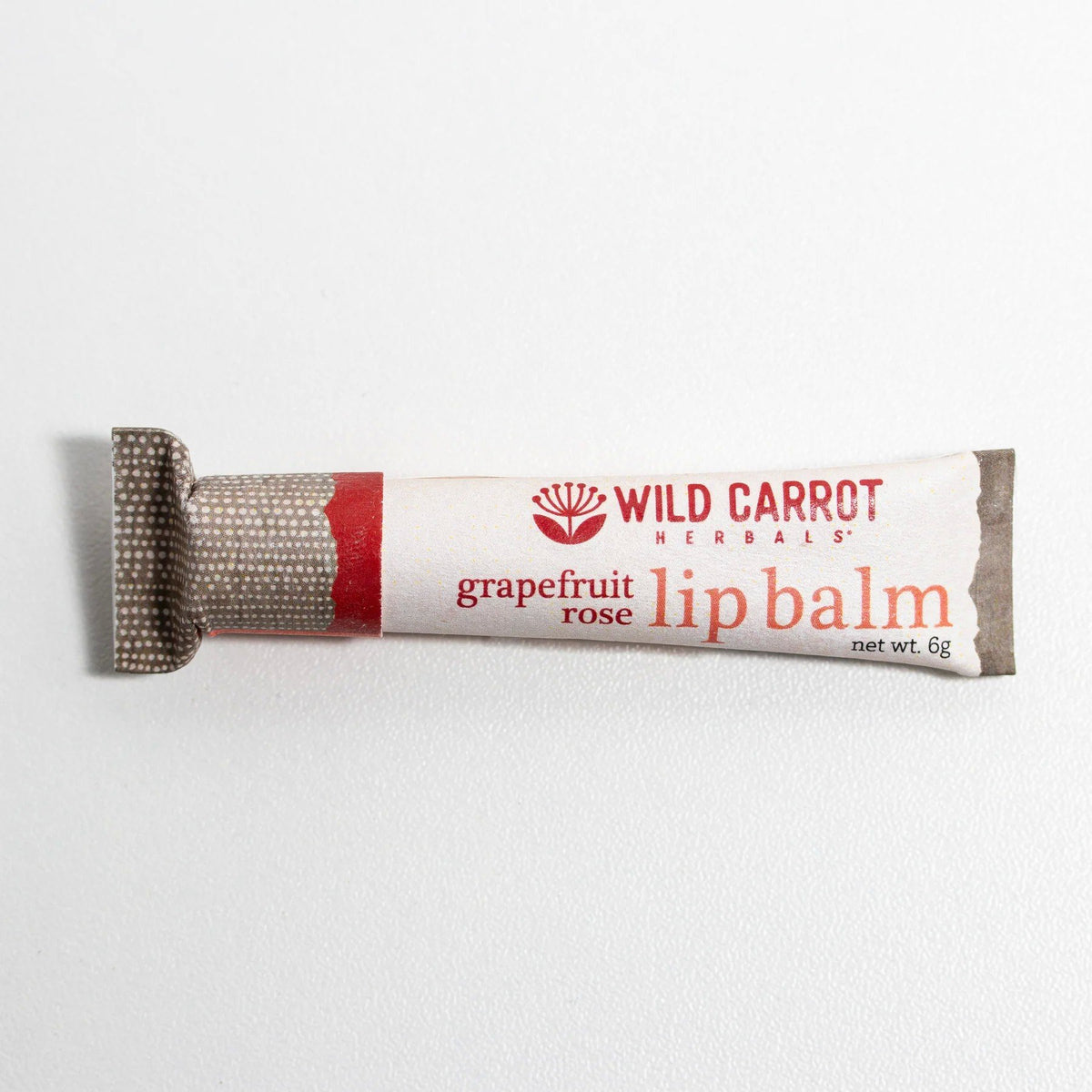 Wild Carrot Herbals Grapefruit Rose Lip Balm 6g Lip Balm