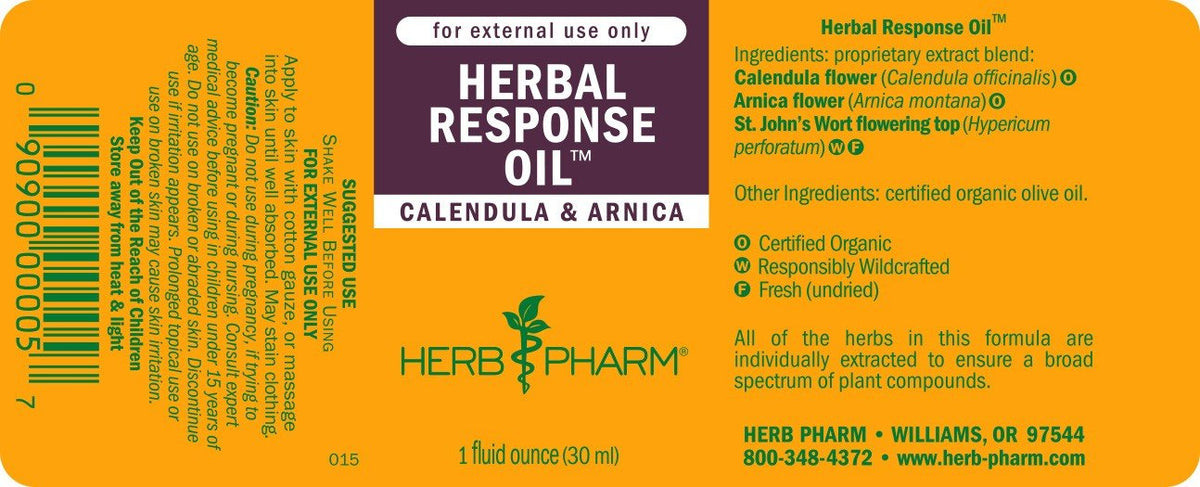 Herb Pharm Herbal Response Oil 1 oz Liquid