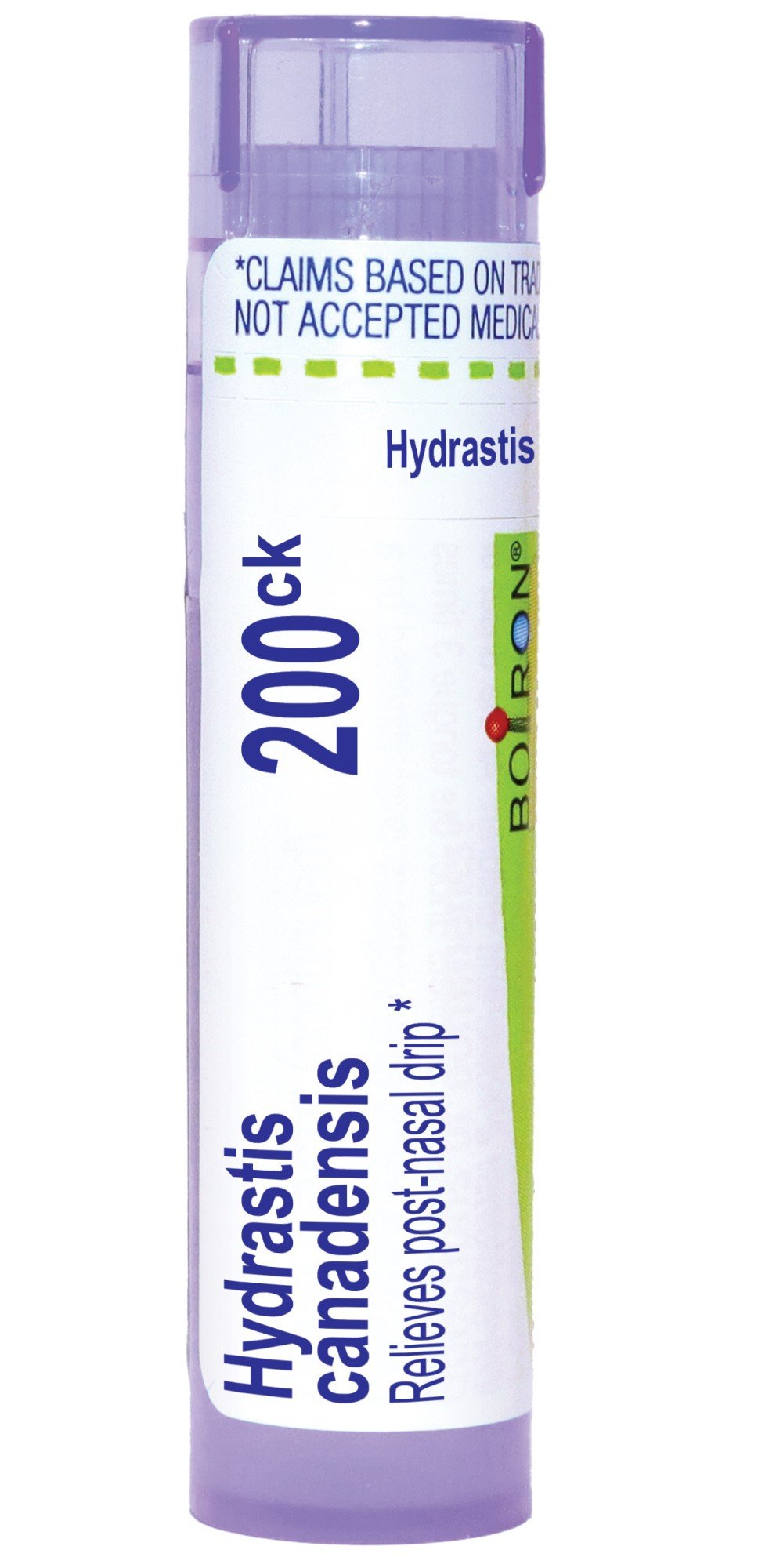 Boiron Hydrastis Canadensis 200CK Homeopathic Single Medicine For Cough, Cold & Flu 80 Pellet