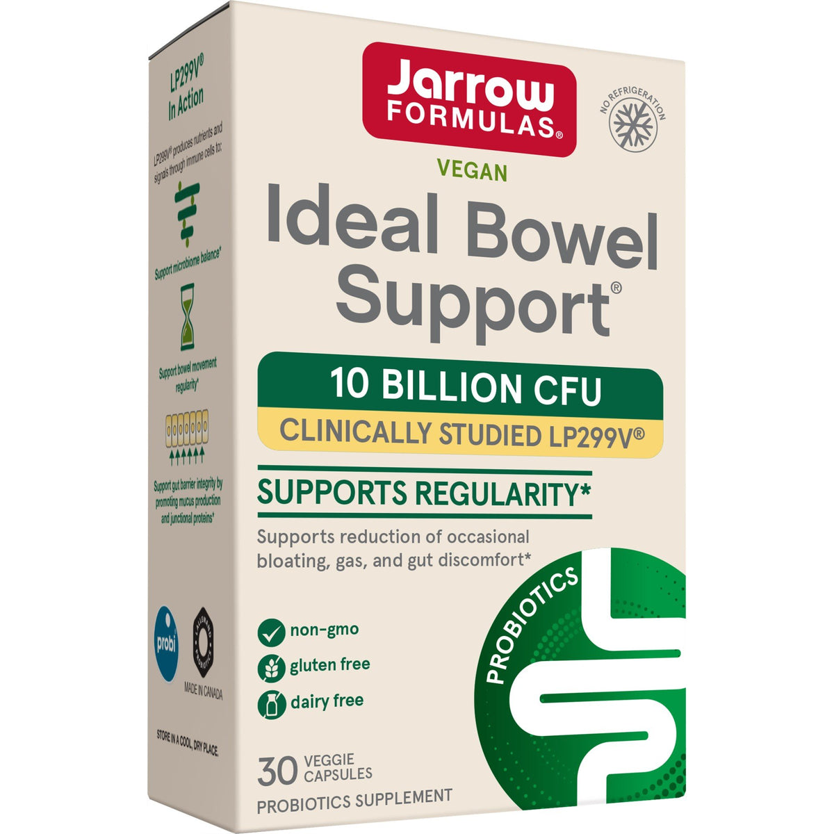 Jarrow Formulas Ideal Bowel Support 299v 30 VegCap