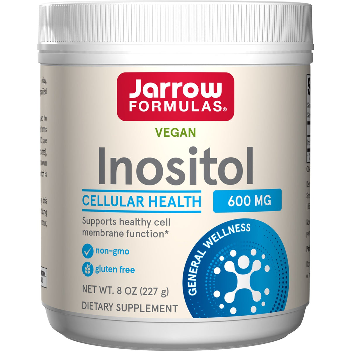 Jarrow Formulas Inositol 600mg 227 g Powder