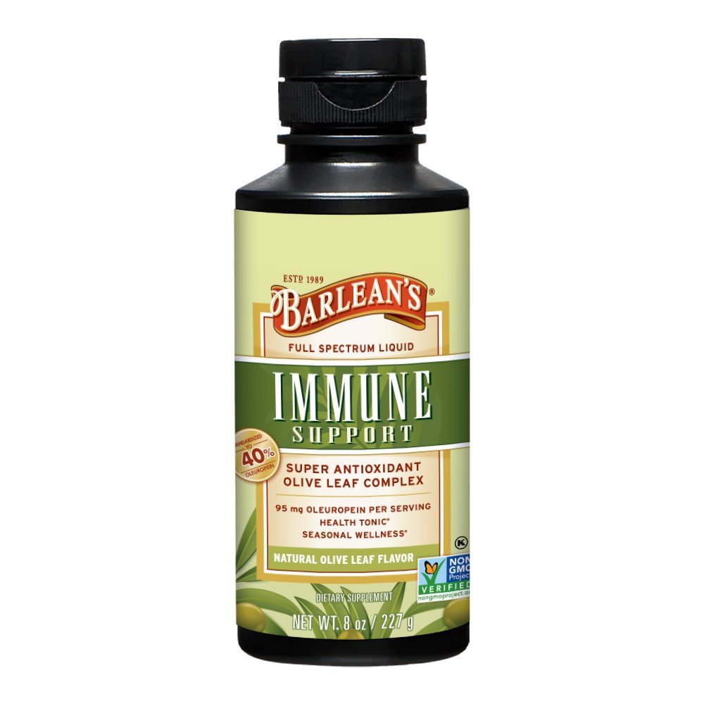 Barlean's Immune Support Natural Flavor 8 oz Liquid