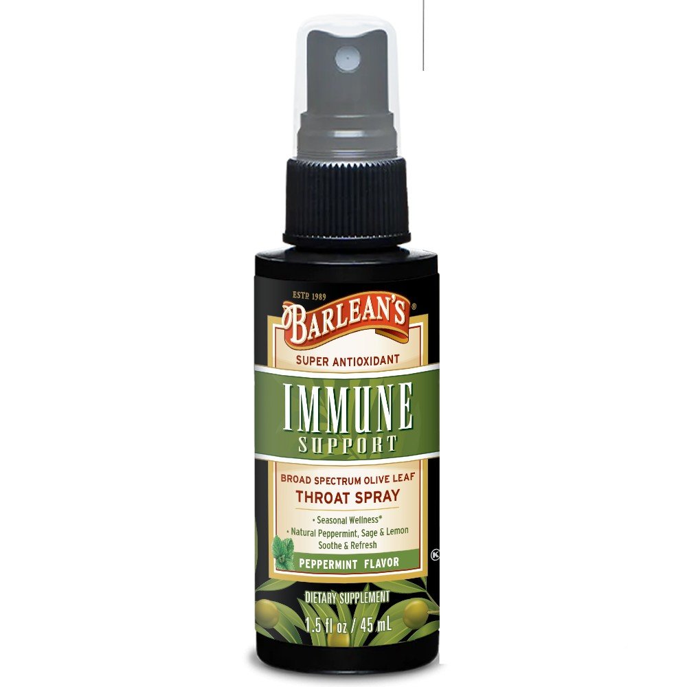 Barlean's Immune Support Throat Spray 1.5 oz Liquid