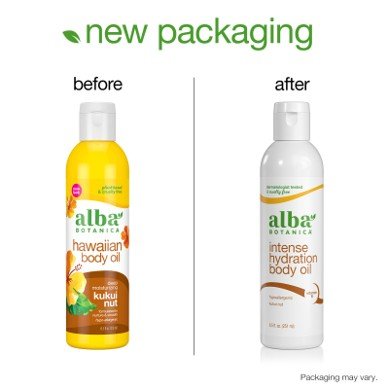 Alba Botanica Intense Hydration Body Oil 8.5 fl. oz. Oil