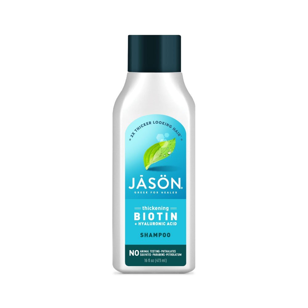 Jason Natural Cosmetics Extra Volumizing Biotin Shampoo 16 oz Liquid