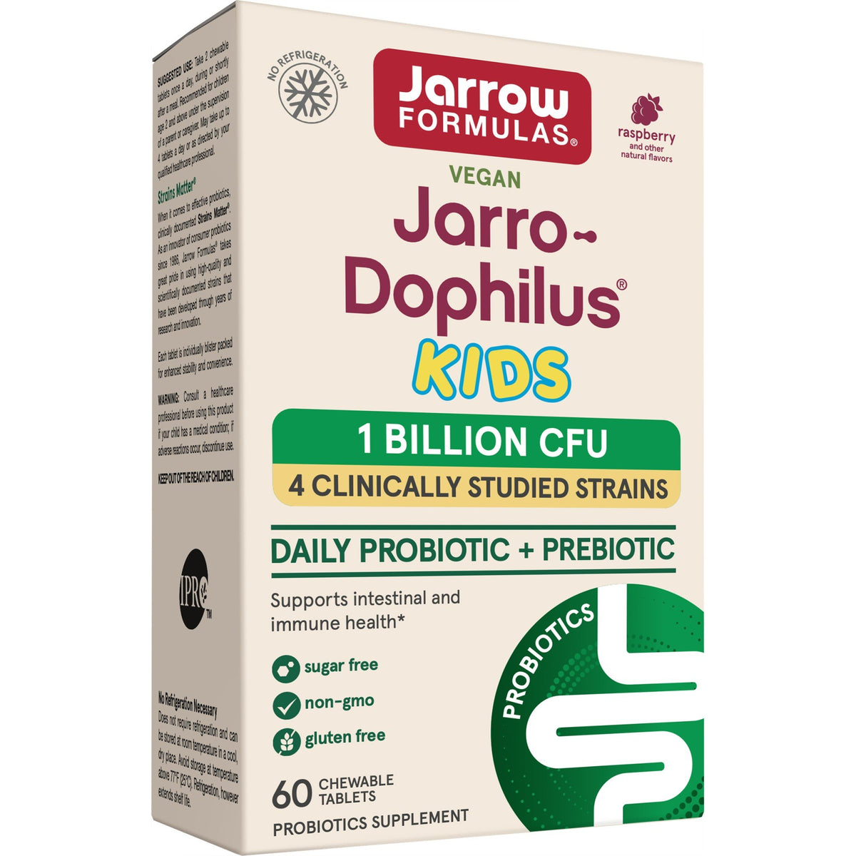 Jarrow Formulas Jarro-Dophilus Kids 60 ChewableTablet