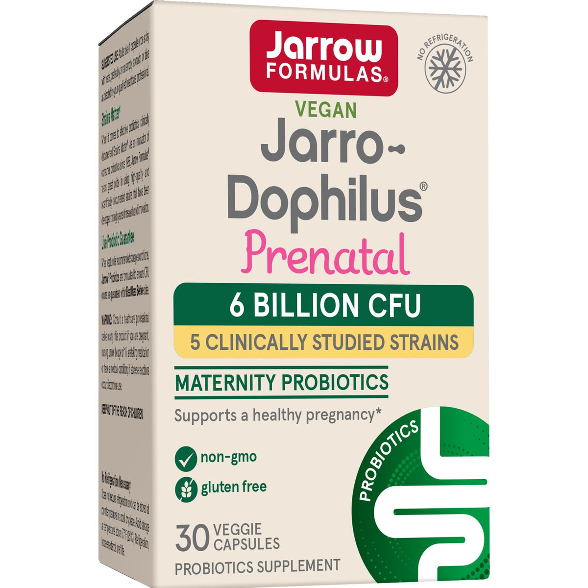 Jarrow Formulas Jarr-Dophilus Prenatal 30 VegCap