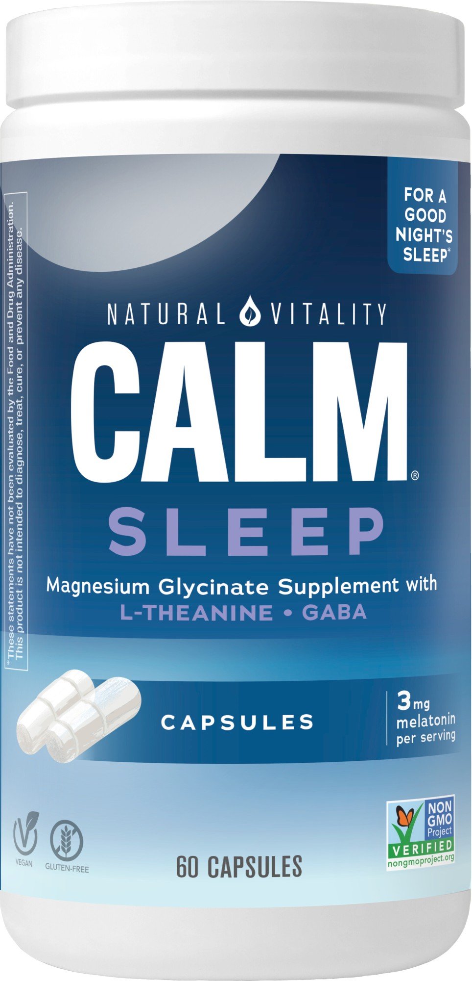 Natural Vitality Calm Sleep 60 Capsule