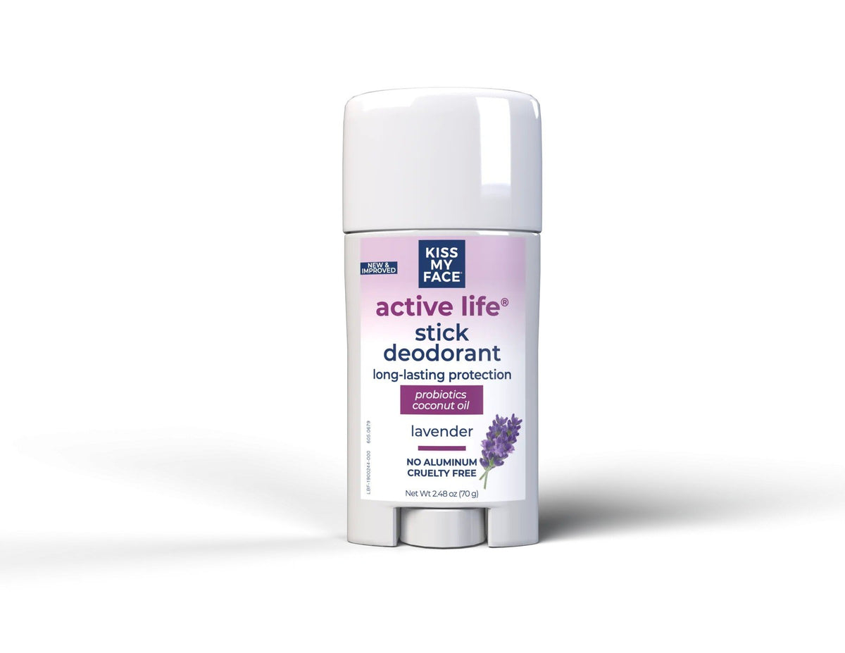 Kiss My Face Active Life Stick Lavender Deodorant 2.48 oz Stick