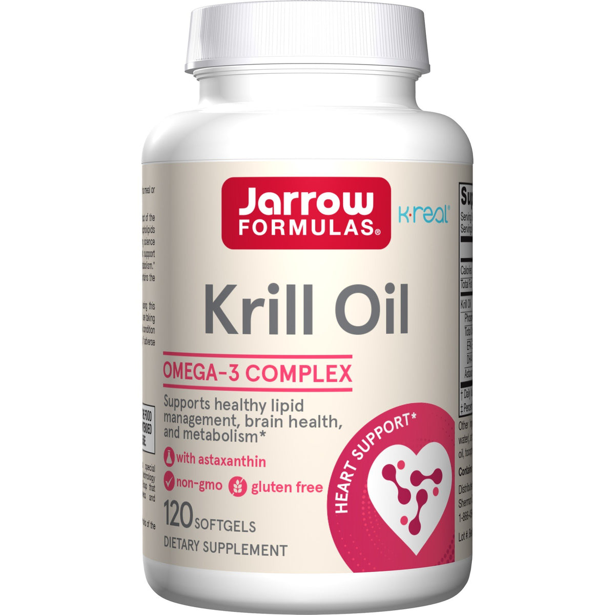 Jarrow Formulas Krill Oil 120 Softgel