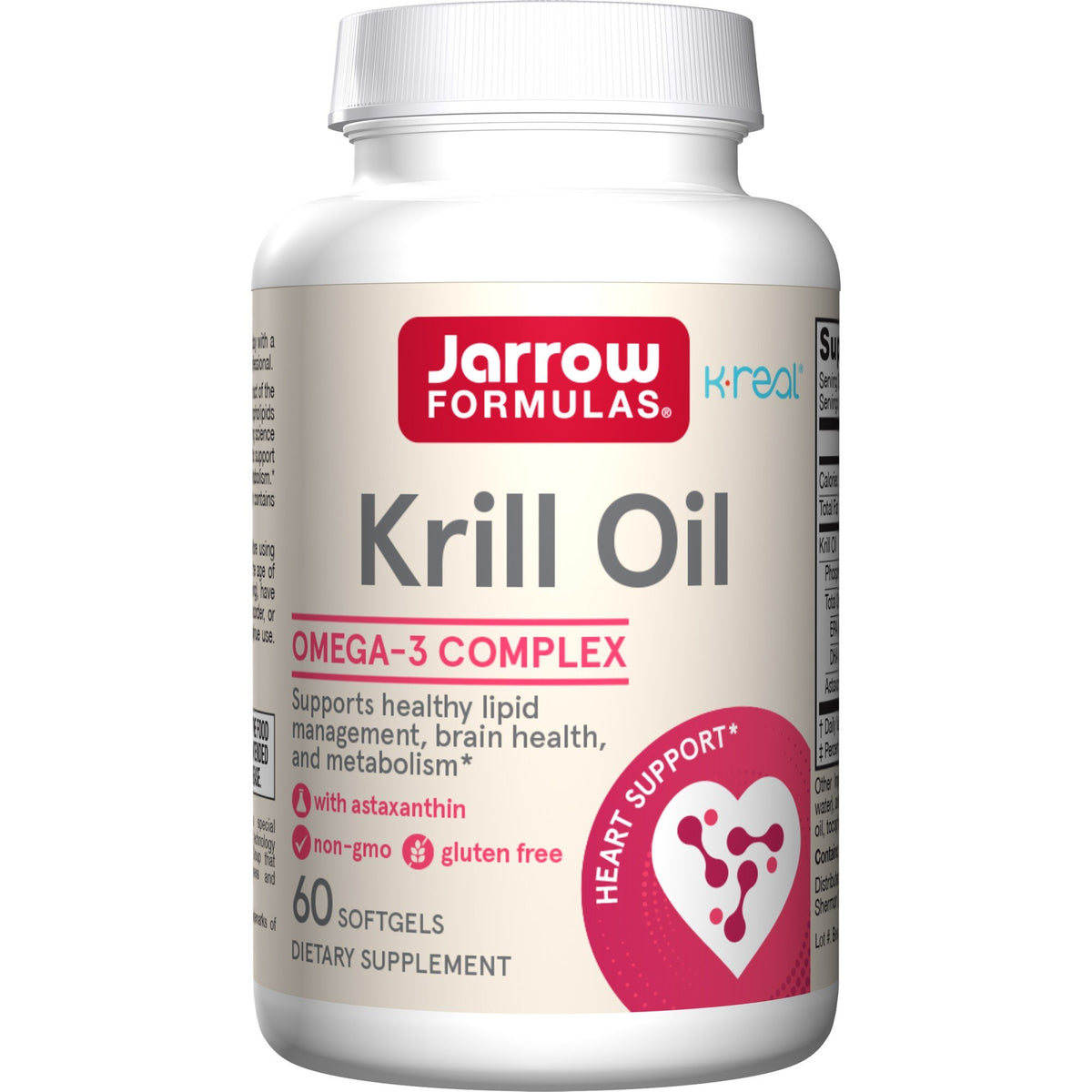 Jarrow Formulas Krill Oil 60 Softgel
